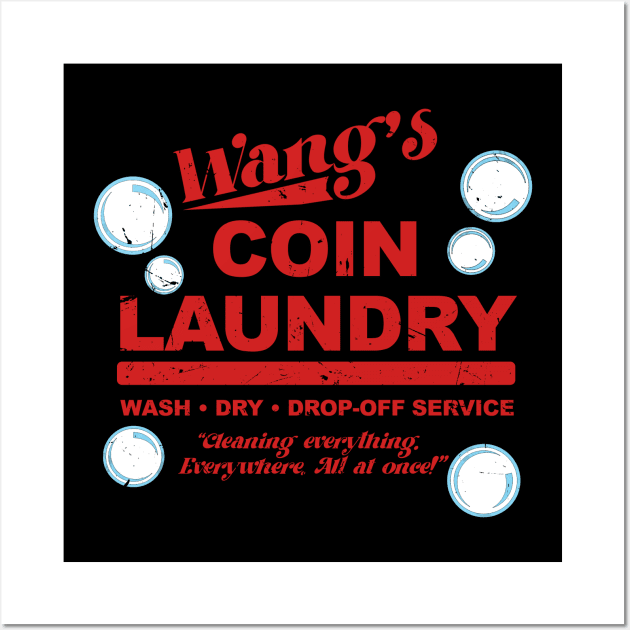 Wang's Coin Laundry Wall Art by PopCultureShirts